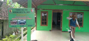 Program Aladin TMMD 110 Bojonegoro, Rumah Muriono Sudah Ditempati